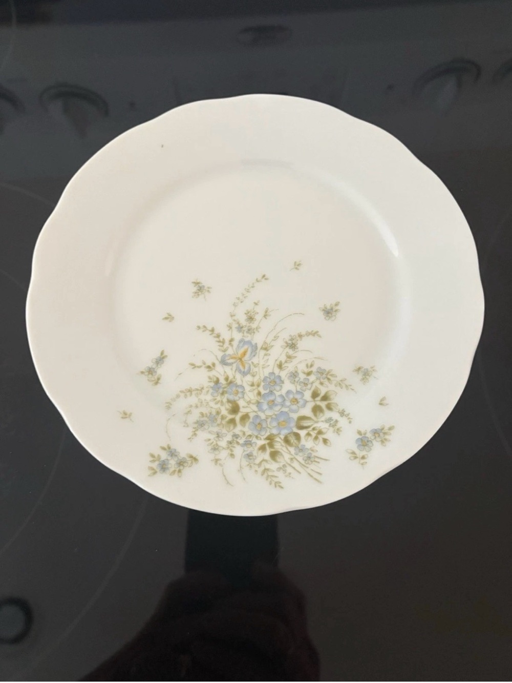 Set 6 Bareuther Lunch Dessert Plate Bavaria Germany Cottagecore